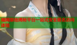 暗网禁地揭秘平台一站式安全匿名访问体验