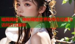 暗网揭秘：神秘网络世界的存在位置与访问方式解析