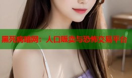 黑死病暗网：人口贩卖与恐怖交易平台