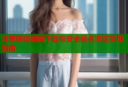 洋葱网络暗网下载与安全匿名浏览实用指南
