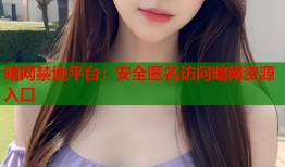 暗网禁地平台：安全匿名访问暗网资源入口