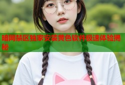 暗网禁区独家安装黄色软件极速体验揭秘