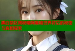 黑白禁区揭秘暗网黑暗世界背后的秘密与真相探索