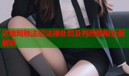 进暗网触法后法律处罚及判刑期限全面解析