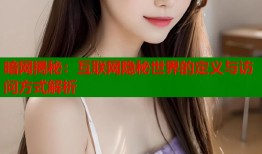 暗网揭秘：互联网隐秘世界的定义与访问方式解析