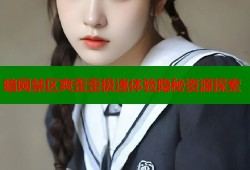 暗网禁区爽歪歪极速体验隐秘资源探索