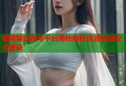 暗网禁地账号平台揭秘隐秘资源快速安全登录