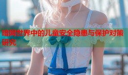 暗网世界中的儿童安全隐患与保护对策研究