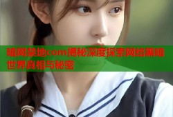 暗网禁地com揭秘深度探索网络黑暗世界真相与秘密