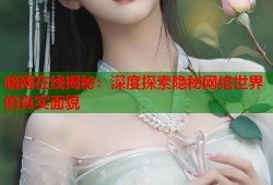 暗网在线揭秘：深度探索隐秘网络世界的真实面貌