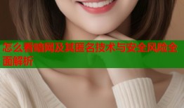 怎么看暗网及其匿名技术与安全风险全面解析