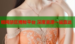 暗网禁区揭秘平台 深度资源一站直达
