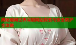 揭秘暗网世界深层网站探索与安全防护全攻略