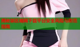 揭秘禁区暗网下载平台安全风险与防范指南