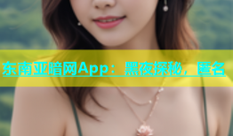 东南亚暗网App：黑夜探秘，匿名