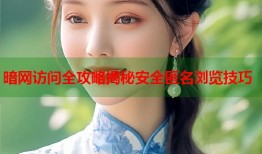 暗网访问全攻略揭秘安全匿名浏览技巧