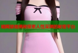 暗网禁地揭秘探索人性深渊的秘密平台