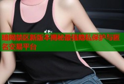 暗网禁区新版本揭秘最强隐私保护与匿名交易平台
