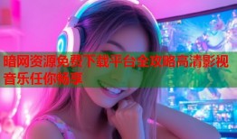 暗网资源免费下载平台全攻略高清影视音乐任你畅享