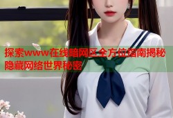 探索www在线暗网区全方位指南揭秘隐藏网络世界秘密