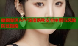 暗网禁区APP深度揭秘安全使用与风险防范指南