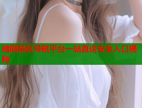 暗网禁区导航平台一站直达安全入口揭秘