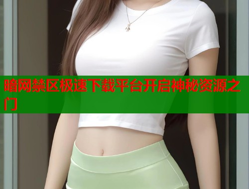 暗网禁区极速下载平台开启神秘资源之门