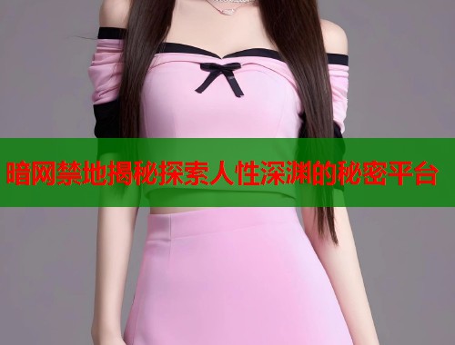 暗网禁地揭秘探索人性深渊的秘密平台