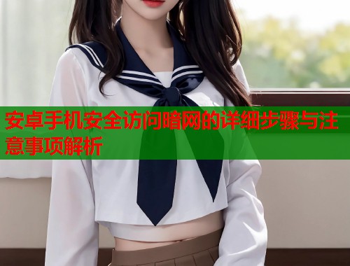 安卓手机安全访问暗网的详细步骤与注意事项解析