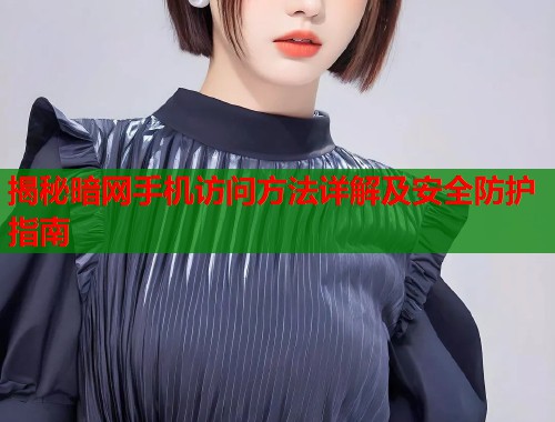 揭秘暗网手机访问方法详解及安全防护指南