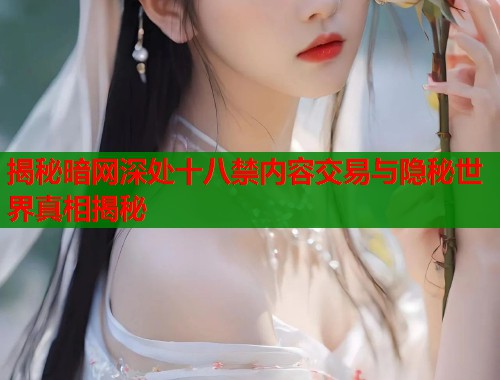 揭秘暗网深处十八禁内容交易与隐秘世界真相揭秘