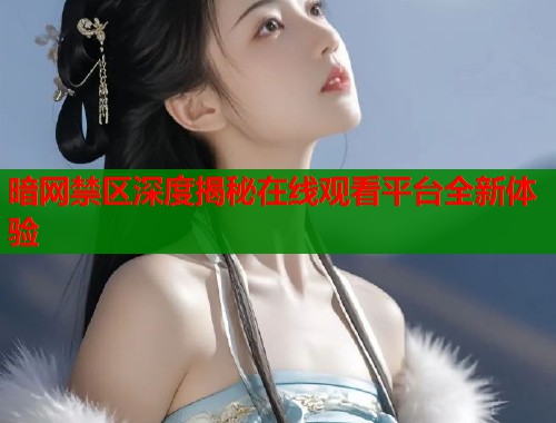 暗网禁区深度揭秘在线观看平台全新体验