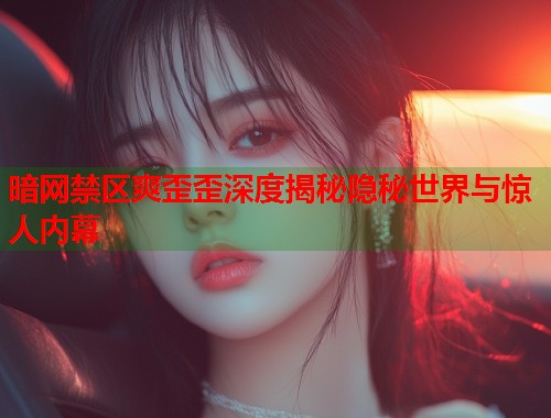 暗网禁区爽歪歪深度揭秘隐秘世界与惊人内幕