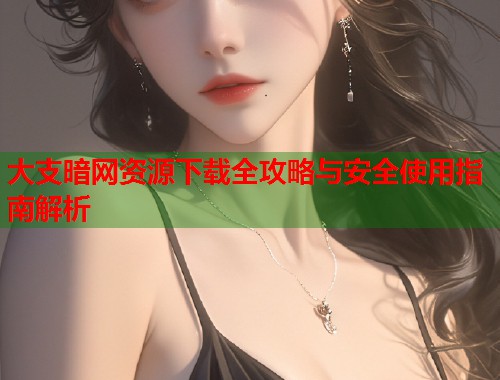 大支暗网资源下载全攻略与安全使用指南解析