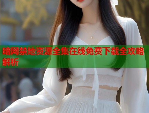 暗网禁地资源全集在线免费下载全攻略解析
