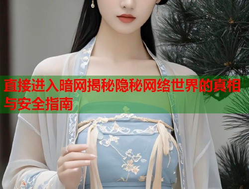 直接进入暗网揭秘隐秘网络世界的真相与安全指南