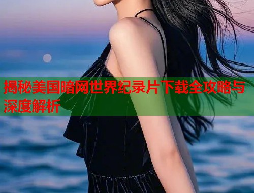 揭秘美国暗网世界纪录片下载全攻略与深度解析