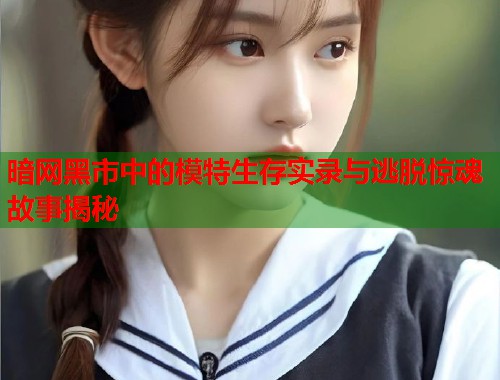 暗网黑市中的模特生存实录与逃脱惊魂故事揭秘