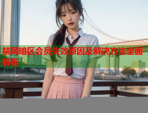 禁网暗区会员失效原因及解决方法全面解析