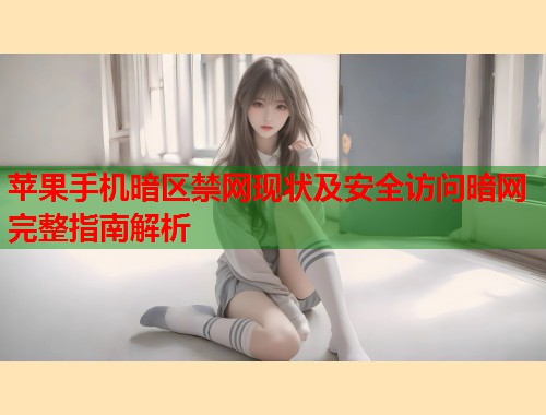 苹果手机暗区禁网现状及安全访问暗网完整指南解析