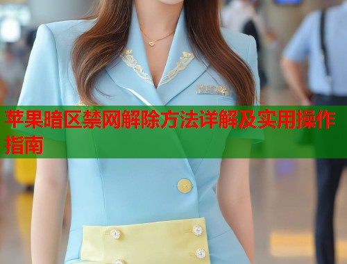 苹果暗区禁网解除方法详解及实用操作指南