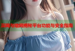 深网与暗网揭秘平台功能与安全指南